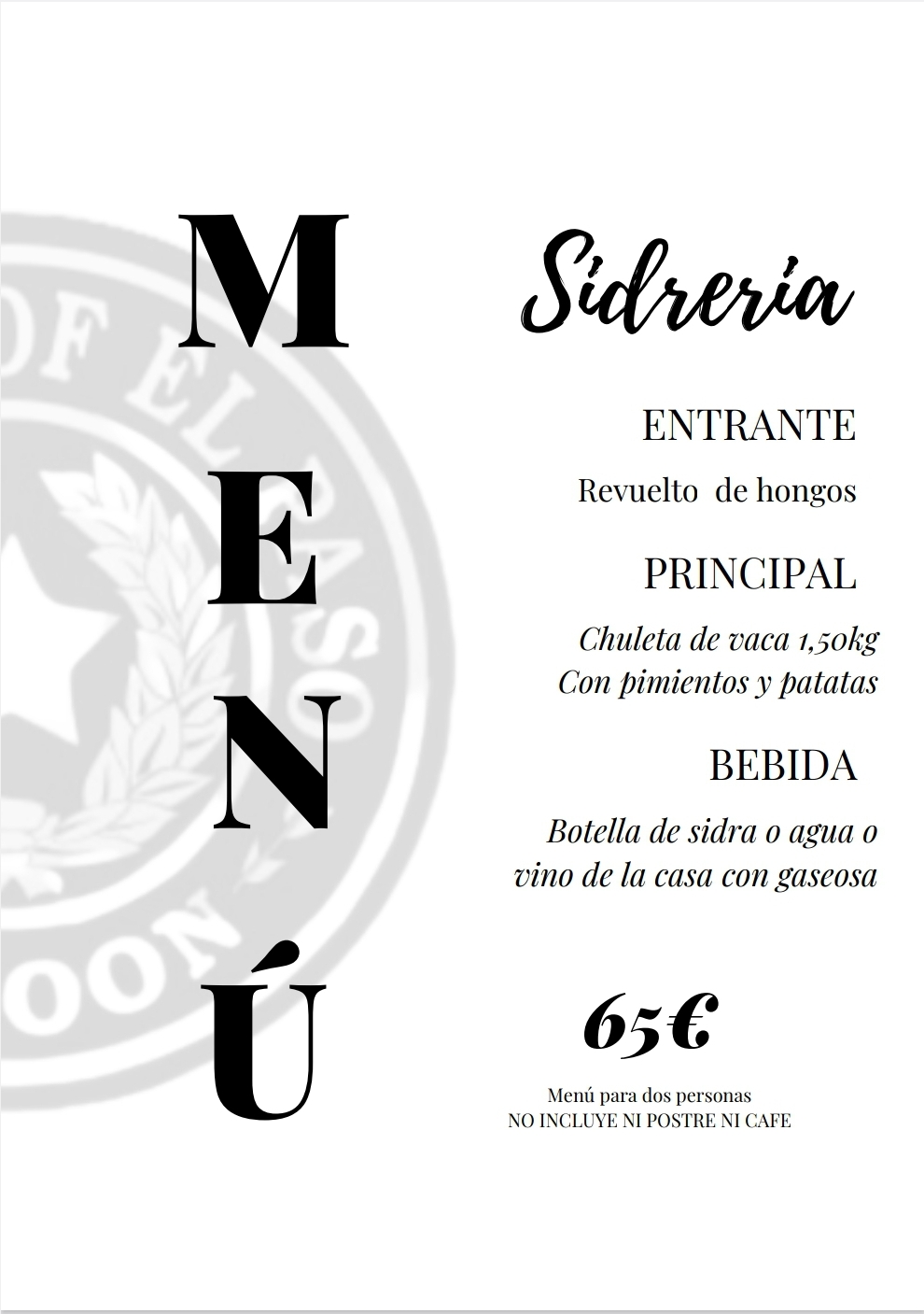 Entrante del Restaurante El Paso