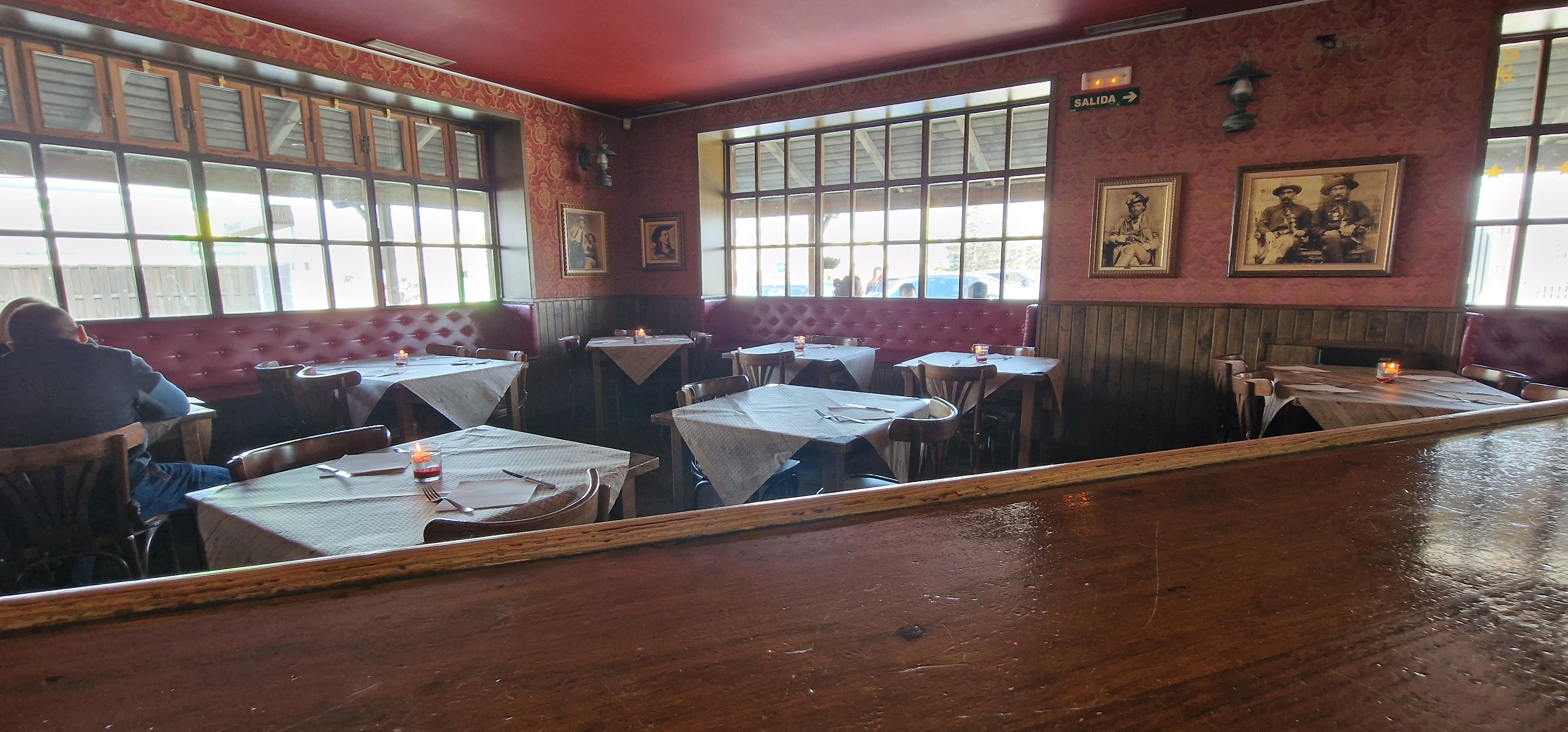 Ambiente acogedor en el comedor